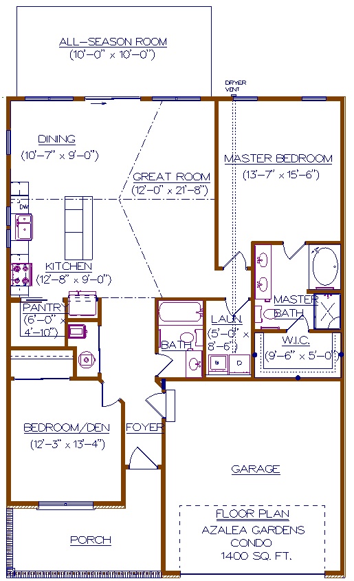 2016 NEW Floor Plan - Azalea Gardens